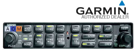 GARMIN GMA 340 AUDIO PANEL WITH BASIC HARNESS