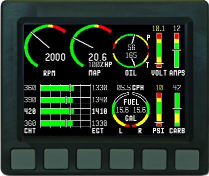 DYNON AVIONICS EMS-D10 ENGINE MONITOR