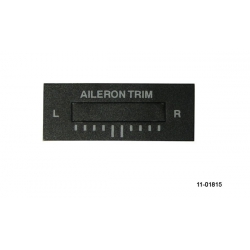 .RAC AILERON TRIM LABEL SMALL FOR RP3 INDICATOR