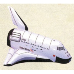 INFLATABLE SPACE SHUTTLE