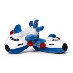BOEING BOYS AIRPLANE SLIPPERS BLUE SML