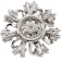 RADIAL ENGINE (3-D CAST) TACKETTE SILVER