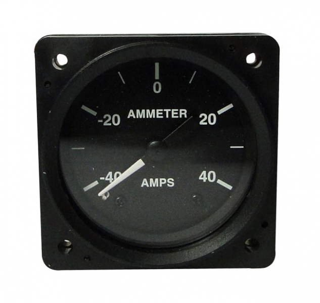 ISS AMMETER GAUGE +/ 40 AMP NON TSO from Aircraft Spruce Europe