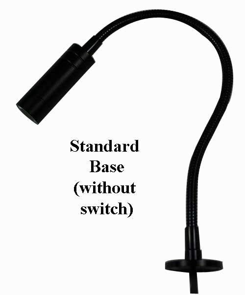 1 WATT GOOSENECK LED MAP/CHART LAMP WITHOUT SWITCH