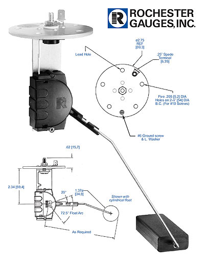 ROCHESTER 8341-R7090 SENDER