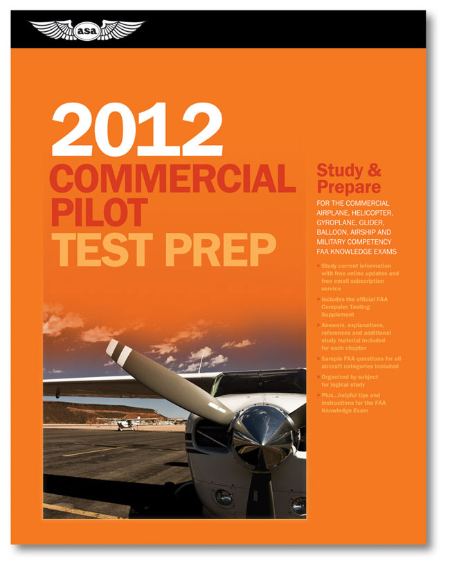 ASA COMMERCIAL  PILOT TEST PREP 2012