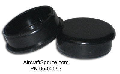 PLASTIC ID TUBE CAPS