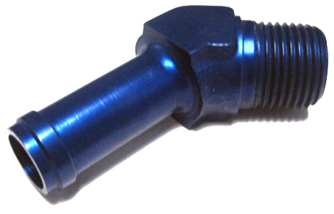 AN844 HOSE ELBOW- PIPE THREAD- 45º 