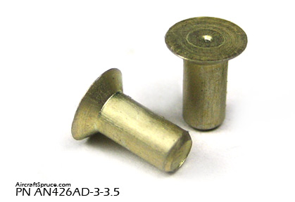OVER-SIZE AND HALF-SIZE RIVETS