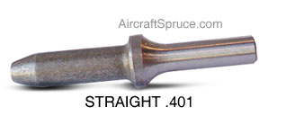 RIVET SETS STRAIGHT .401 SHANK (AN470)