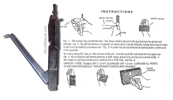 ADEL HAND NIBBLING TOOL