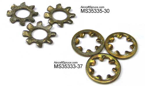 MS35333 & MS35335  STARS LOCK WASHERS