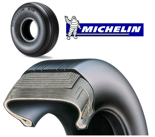 MICHELIN AIR X TIRES FOR FALCON 20- 50- 200-2000