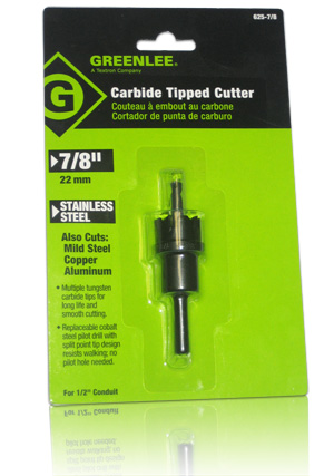 CARBIDE TIPPED HOLE CUTTERS