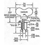 CAMLOC 2600 WING STUDS