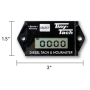 TINY-TACH TACHOMETER FOR DIESELS