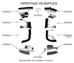 PA22-150 BAFFLE SETS