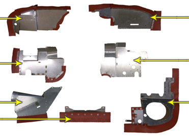 PIPER PA-31-325/350 BAFFLES