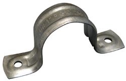 PIPE CLAMP - 1 INCH PLATED STEEL