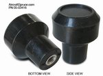 ACS LARGE BLACK  KNOB A-663-A