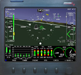 ADVANCED FLIGHT SYSTEMS ENGINE MONITOR AF-3400EM 6.5"