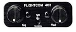 FLIGHTCOM 403 PANEL MOUNT STEREO INTERCOM