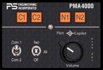 PS ENGINEERING PMA 4000 PANEL MOUNTED AUDIO PANEL/INTERCOM