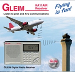 GLEIM KA11AIR PORTABLE AVIATION  RECEIVER