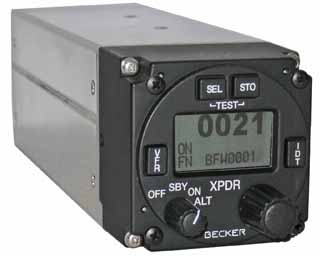 BECKER BXP6401-1-(01) MODE-S TRANSPONDER