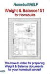 WEIGHT & BALANCE 101 FOR HOMEBUILTS