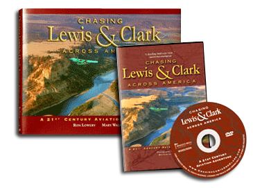 CHASING LEWIS & CLARK ACROSS AMERICA BOOK / DVD COMBO