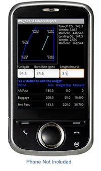 ANDROID APP  WEIGHT AND BALANCE