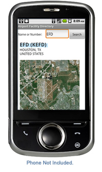 ANDROID APP AIRPORT  FACILITY DIRECTORY