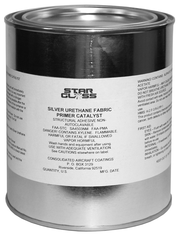 STAR GLOSS SILVER URETHANE FABRIC PRIMER CATALYST