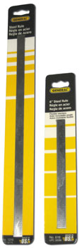 STEEL RULERS    6 INCH - 12 INCH