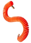 1/4 INCH PIPE THREAD SELF-COILING AIR/VACUUM HOSE