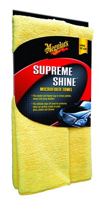 MEGUIARS SUPREME SHINE® MICROFIBER TOWEL - THREE PACK