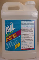 AVL TKS DEICE FLUID 2.5 GAL