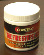 CONTEGO FIRE BARRIER LATEX PRIMER -THE FIRE STOPS HERE-
