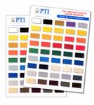 PTI COLOR CHART