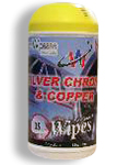 AERO WIPEASE SILVER-CHROME-COPPER WIPES