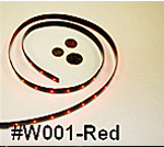 FLEXIBLE LED INSTRUMENT LIGHTS - SINGLE COLOR -12V RED