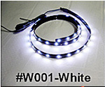 FLEXIBLE LED INSTRUMENT LIGHTS - SINGLE COLOR -12V WHITE