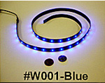 FLEXIBLE LED INSTRUMENT LIGHTS - SINGLE COLOR -24V BLUE