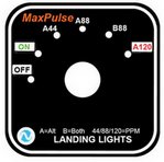 MAXPULSE LANDING LIGHT CONTROL/PULSER (NON-STCD)