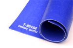 BLUE  SILICONE ENGINE BAFFLE TEXTURED FINISH 1/8”X36”X40