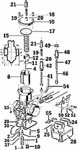 REPLACEMENT PARTS FOR BING TYPE 54 CARBURETOR