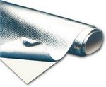 ALUMINIZED HEAT BARRIER - ADHESIVE BACKED