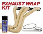 EXHAUST WRAP KIT  2 INCH BLACK 1 ROLL