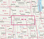 NC-16 KANSAS CITY VFR+GPS ENROUTE CHART 